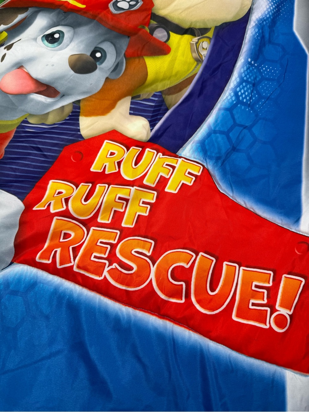 PAW PATROL Toddler Comforter Reversible Ruff Ruff Rescue Nickelodeon 2019 Chase - Picture 3 of 14